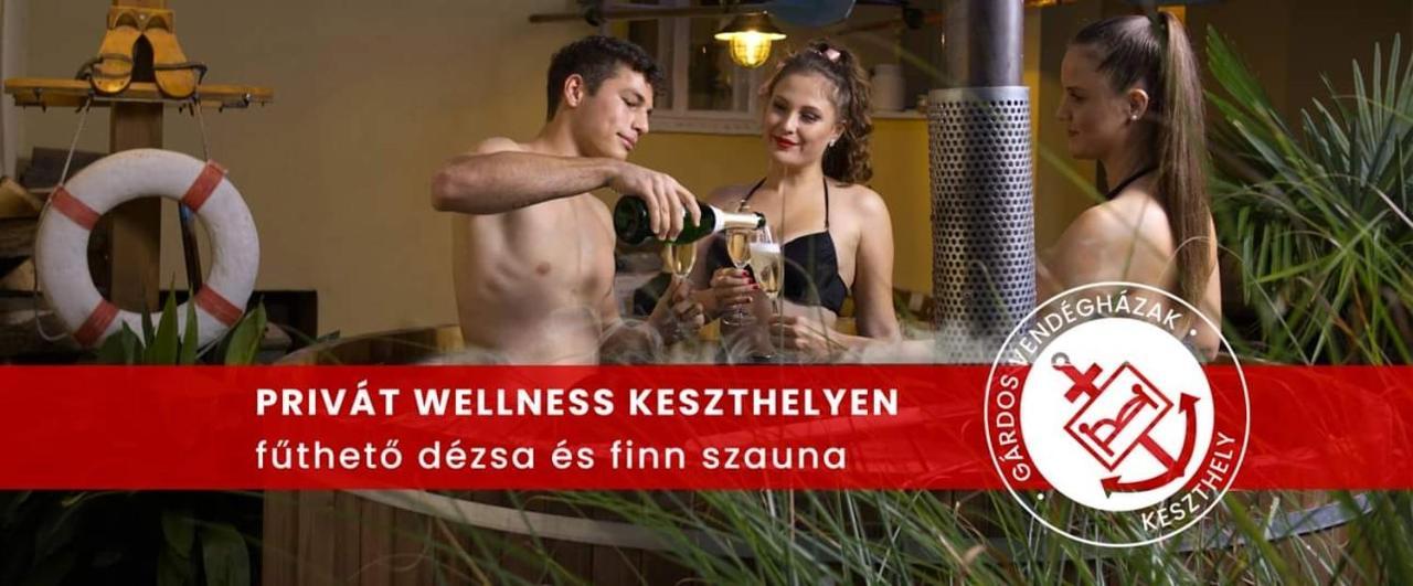 Abigel Vendeghaz Keszthely Villa Bagian luar foto