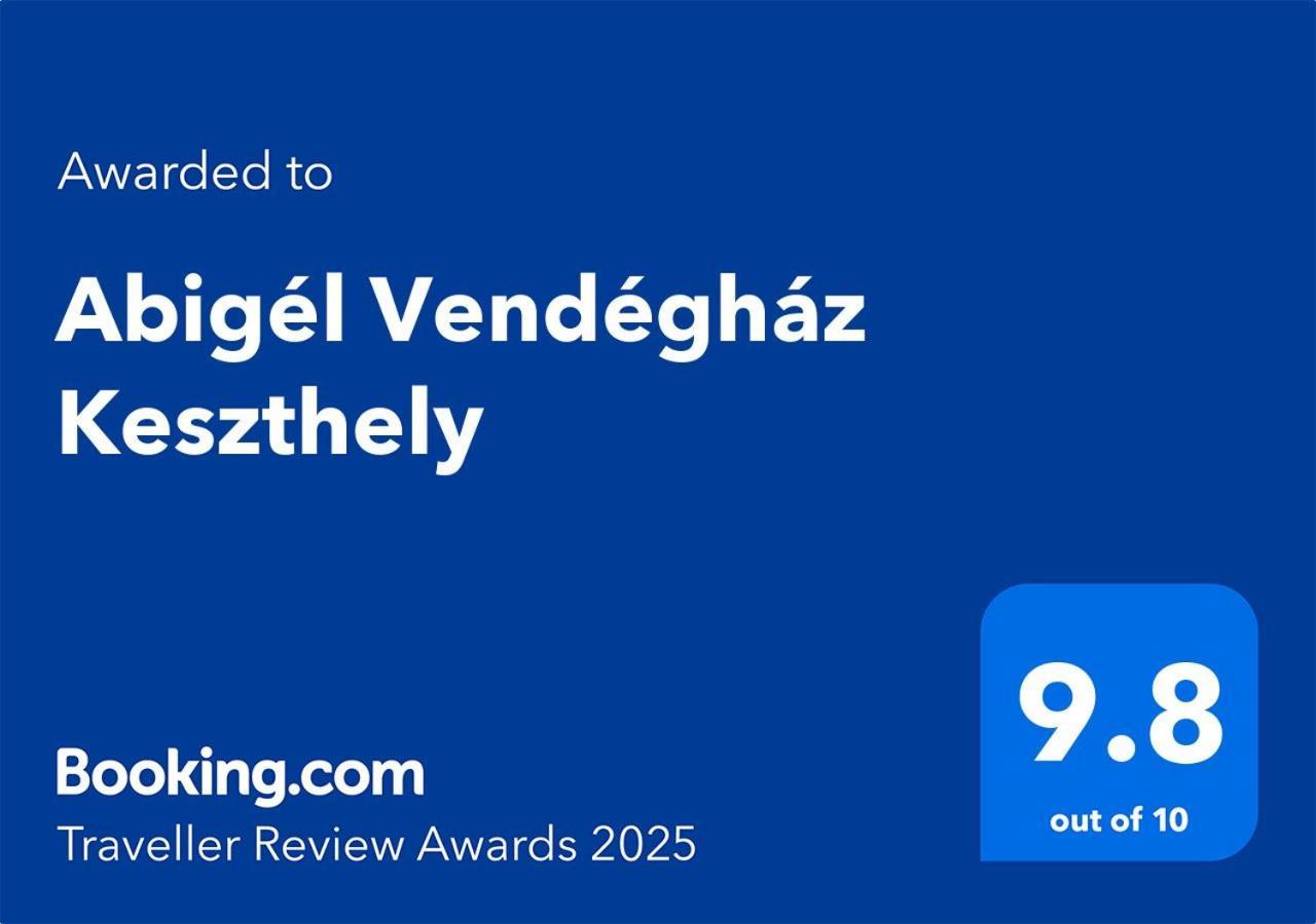 Abigel Vendeghaz Keszthely Villa Bagian luar foto